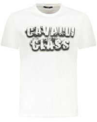 Roberto Cavalli - Cotton T-Shirt - Lyst