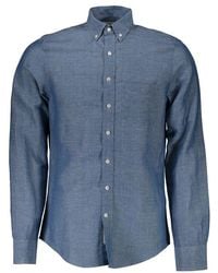 GANT - Cotton Shirt - Lyst