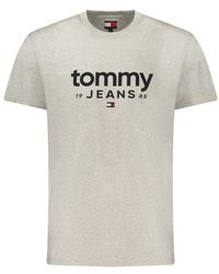 Tommy Hilfiger - Grigio Cotton Men's T - Lyst