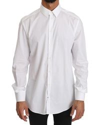 Dolce & Gabbana - Elegant Slim Fit Dress Shirt - Lyst