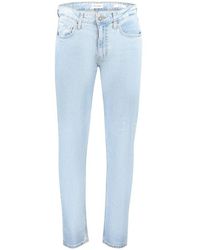 Guess - Azzurro Cotton Men's Jeans - Lyst