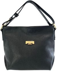 Baldinini - Black Leather Shoulder Bag - Lyst