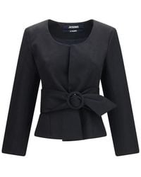 Jacquemus - Black Wool Oves Aries Full - Lyst