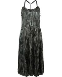 Trussardi - Black Polyester Dress - Lyst