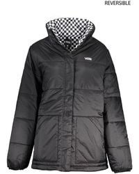 Vans - Black Nylon Jackets & Coat - Lyst