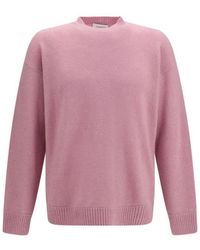 Laneus - Multicolor Cashmere Sweatshirt - Lyst