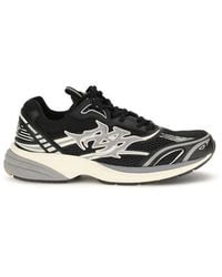 Amiri - Black Calf Leather Bos Taurus Athletic Sneakers - Lyst
