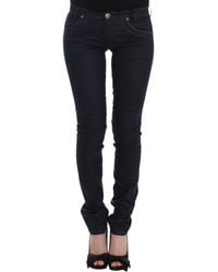 Ermanno Scervino - Chic Dark Slim Jeans For Elegant Style - Lyst