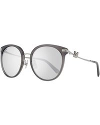 Swarovski - Sk0242 Gradient Oval Sunglasses - Lyst