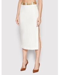 Patrizia Pepe - Viscose Long Skirt - Lyst