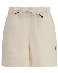 Moncler - Polyester Bermuda Shorts - Lyst