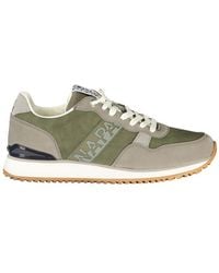 Napapijri - Verde Poliuretano Uomo Sneaker - Lyst
