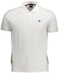 North Sails - White Cotton Polo Shirt - Lyst