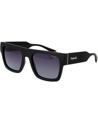 Polaroid - Black Plastic Sunglasses - Lyst