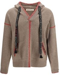 BAZISZT - Brown Cashmere Sweatshirt - Lyst