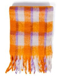 ONLY - Orange Polyester Scarf - Lyst