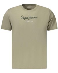 Pepe Jeans - Verde Cotton Men T - Lyst