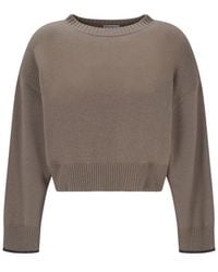 Brunello Cucinelli - Cashmere Sweater - Lyst