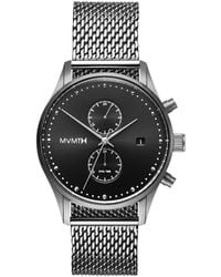MVMT - Gray Stainless Steel Dress Watch - Lyst