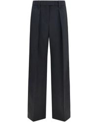 Brunello Cucinelli - Black Wool Oves Aries Dress Pants - Lyst