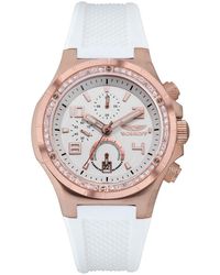 Bobroff - White Rubber Watch - Lyst