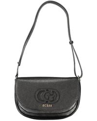 Guess - Black Polyethylene Handbag - Lyst