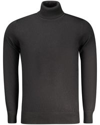 COVERI MOVING - Nero Viscosa Men Sweater - Lyst