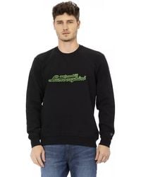 Automobili Lamborghini - Sleek Cotton Crewneck Sweatshirt With Logo - Lyst