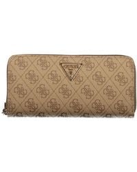 Guess - Beige Polyethylene Wallet - Lyst