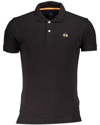 La Martina - Cotton Polo Shirt - Lyst