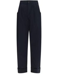 Jacob Cohen - Blue Cotton Casual Pants - Lyst