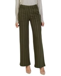 Ichi - Bicolor Viscose Casual Pants - Lyst