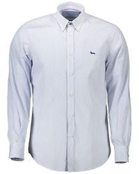 Harmont & Blaine - Elegant Cotton Button-down Shirt - Lyst