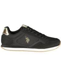U.S. POLO ASSN. - Black Polyurethane 's Sneaker - Lyst