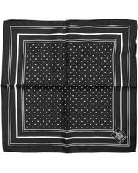 Dolce & Gabbana - Polka Dot Foulard Scarf - Lyst