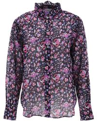 Isabel Marant - Isabel Marant Etoile Organic Cotton 'gamble' Shirt - Lyst
