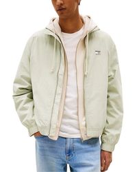 Tommy Hilfiger - Bicolor Recycled Polyamide Bomber - Lyst