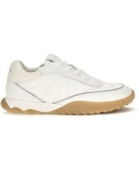 Pinko - White Fabric Low Top Sneakers - Lyst