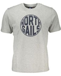 North Sails - Brown Cotton Men T - Lyst