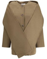 The Dynamis Studio - Wool Scarf Coat - Lyst