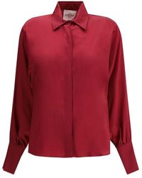 Crida Milano - Feltre Silk Shirt - Lyst