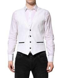Dolce & Gabbana - Sequined Vest Nylon - Lyst
