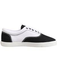 Dolce & Gabbana - Canvas Laceup Sneakers - Lyst
