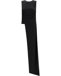 Ami Paris - Black Viscose Top - Lyst