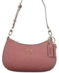 Guess - Brown Polyethylene Handbag - Lyst