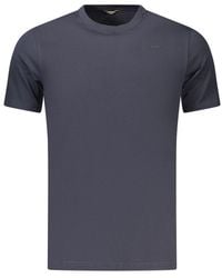 K-Way - Blue Cotton Men's T-shirt - S - Lyst