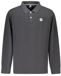 North Sails - Black Cotton Men Polo Shirt - Lyst