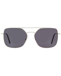 Andy Wolf - Silver Metal Sunglasses - Lyst