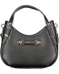 Guess - Polyethylene Handbag With Sleek Design - Lyst