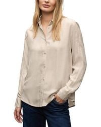 Street One - Beige Viscose Blouse - Lyst